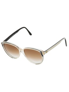 Balenciaga Pre-Owned монохромные солнцезащитные очки