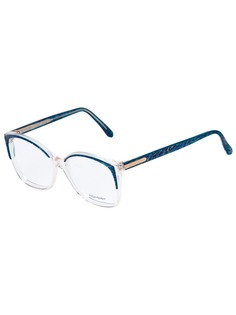 Yves Saint Laurent Pre-Owned очки с контрастной деталью