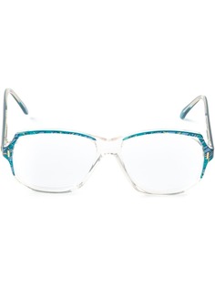 Yves Saint Laurent Pre-Owned очки для зрения с принтом на дужках