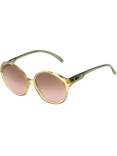 Christian Dior круглые солнцезащитные очки pre-owned