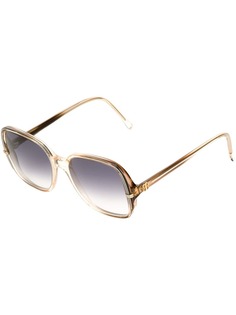Balenciaga Pre-Owned квадратные солнцезащитные очки