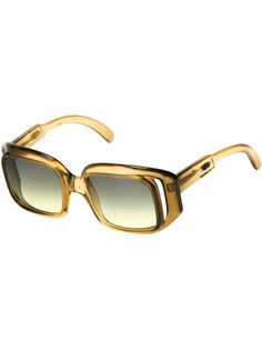 Christian Dior Pre-Owned массивные солнцезащитные очки