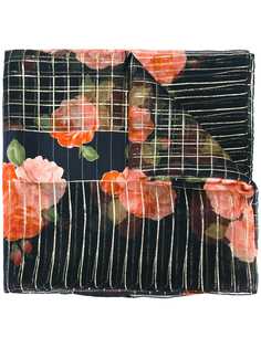 Yves Saint Laurent Pre-Owned шарф с цветочным рисунком