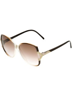 Balenciaga Pre-Owned прозрачные солнцезащитные очки