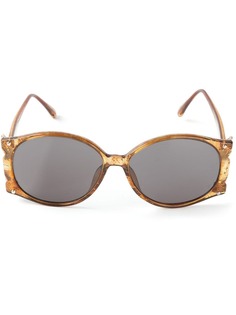 Christian Dior солнцезащитные очки в круглой оправе pre-owned
