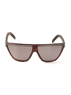 Versace Pre-Owned солнцезащитные очки с плоским верхом