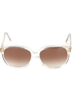 Givenchy Pre-Owned солнцезащитные очки в круглой оправе
