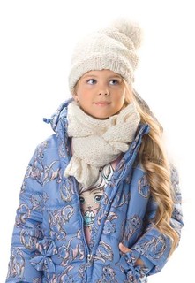 Шарф для девочек &quot;пушистый хвостик&quot; Pelican