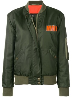Mr & Mrs Italy куртка-бомбер с логотипом