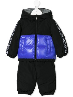 Moncler Kids спортивный костюм с принтом логотипа