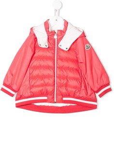 Moncler Enfant дутая куртка-бомбер