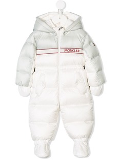 Moncler Kids зимний комбинезон-пуховик