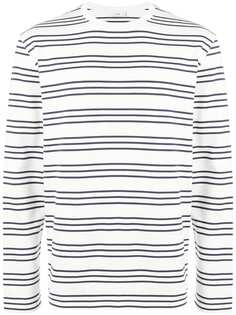 Closed полосатая толстовка с круглым вырезом