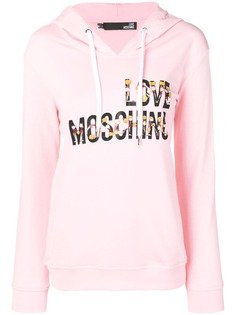 Love Moschino худи с принтом чирлидеров и логотипа