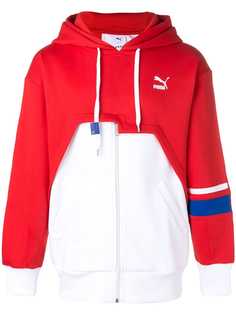 Puma двухцветная толстовка с капюшоном