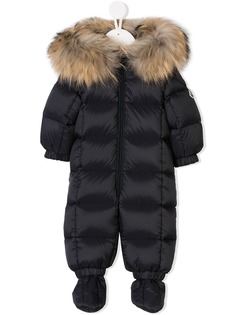 Moncler Kids пуховый комбинезон