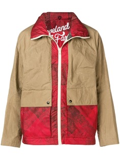 Woolrich ветровка с контрастной вставкой