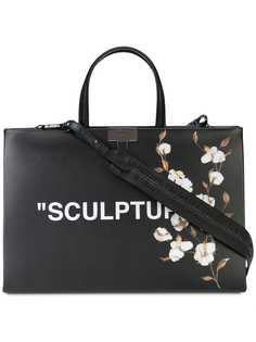 Off-White сумка-тоут Sculpture