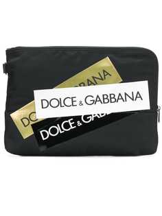 Dolce & Gabbana клатч с логотипом