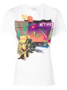 Etro футболка с принтом