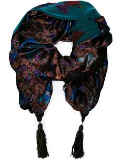 Emanuel Ungaro Pre-Owned жаккардовая накидка-шаль