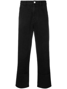 Raf Simons укороченные джинсы прямого кроя