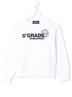 Dsquared2 Kids толстовка с принтом 5th grade