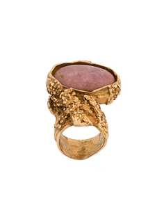 Saint Laurent кольцо с камнем