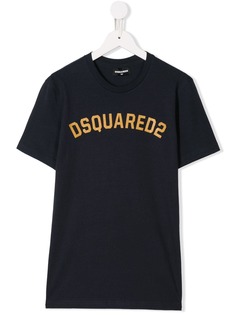 Dsquared2 Kids футболка с нашивкой-логотипом