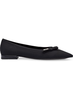 Prada нейлоновые балетки