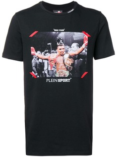 Plein Sport футболка Mike Tyson с принтом