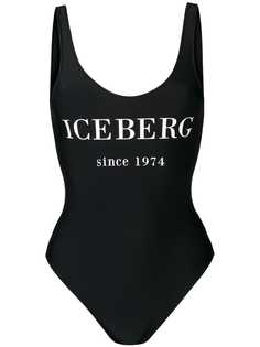 Iceberg слитный купальник с логотипом