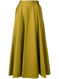 Bottega Veneta длинная плиссированная юбка
