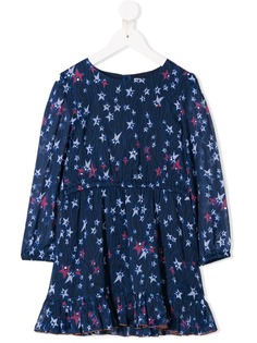 Tommy Hilfiger Junior платье с длинными рукавами и принтом