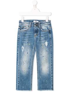 Msgm Kids джинсы с эффектом краски