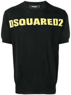 Dsquared2 джемпер тонкой вязки с логотипом