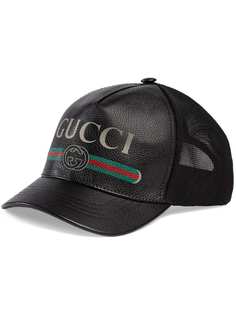 Gucci бейсбольная кепка с логотипом