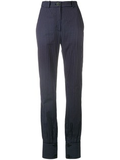 JW Anderson брюки строгого кроя в тонкую полоску