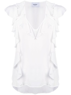 Dondup топ с оборками