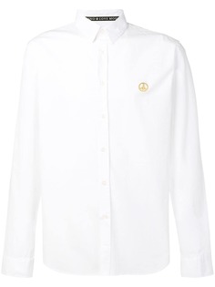 Love Moschino рубашка с планкой-логотипом