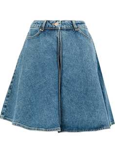Aalto джинсовая юбка А-образного силуэта