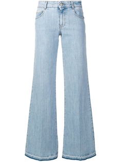 Stella McCartney расклешенные джинсы средней посадки