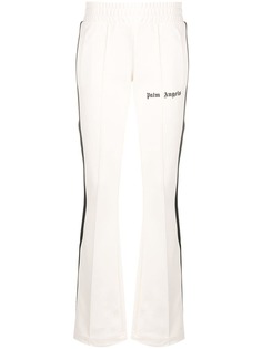 Palm Angels расклешенные спортивные брюки