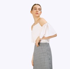 Топ с оборкой Emka