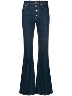 Sonia Rykiel расклешенные джинсы с завышенной талией
