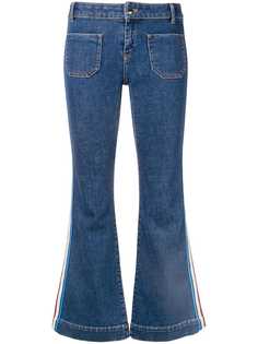 Sonia Rykiel расклешенные джинсы с лампасами