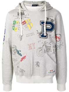 Polo Ralph Lauren толстовка с капюшоном и принтом
