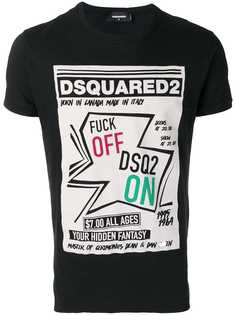 Dsquared2 футболка с принтом логотипа