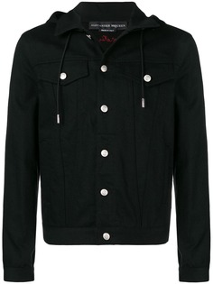 Alexander McQueen джинсовая куртка с капюшоном