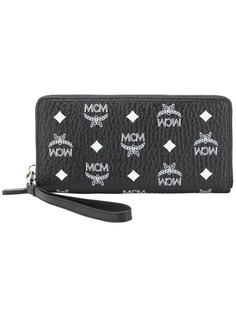 MCM кошелек с принтом логотипа